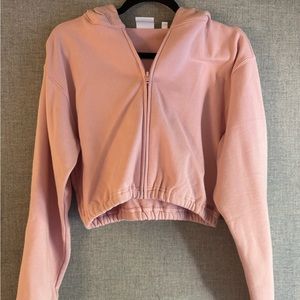 TNA ARITZIA CROPPED HOODIE